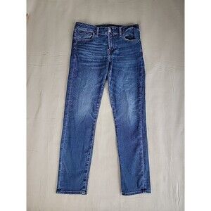 American Eagle Outfitters Jeans Mens 32x31.5 Skinny Air Flex Distressed Low Rise